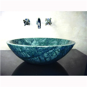 Stone Marble Sink, Plain Green Marble Sinks & Basins
