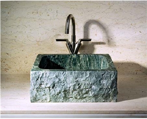 Stone Marble Sink, Plain Green Marble Sinks & Basins