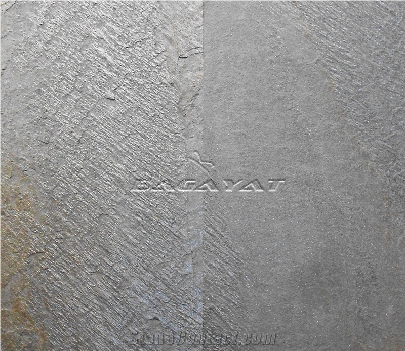 D. Galaxy Slate Stone Veneer Sheets, Black Galaxy Flexible Veneer Sheets