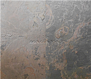 Kund Multicolor Slate Stone Veneer, Arkobalento Colore Flexible Stone Veneer,