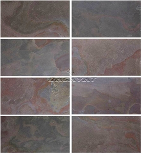 Kund Multicolor Slate Stone Veneer, Arkobalento Colore Flexible Stone Veneer,