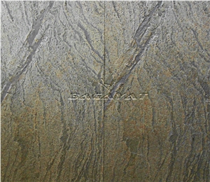 Zeera Green Slate Flexible Stone Veneer, Verde Gris Flexible Stone Veneer Zeera Green Slate Flexible Stone Veneer, Verde Gris Flexible Stone Veneer