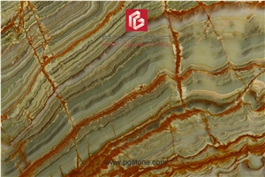 Green Onyx Tiles & Slabs Polished Iran