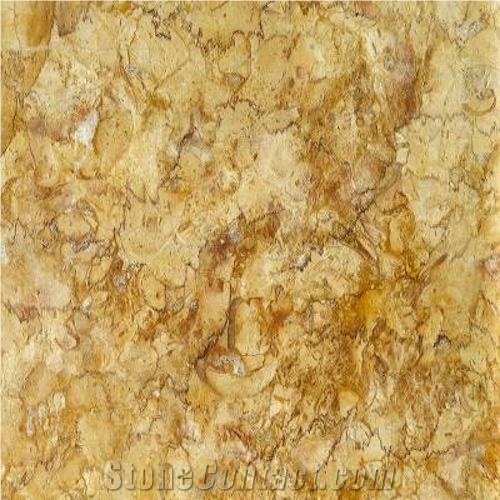 Brocatelle Jaune Marble Tiles & Slabs, Yellow France Limestone Tiles & Slabs