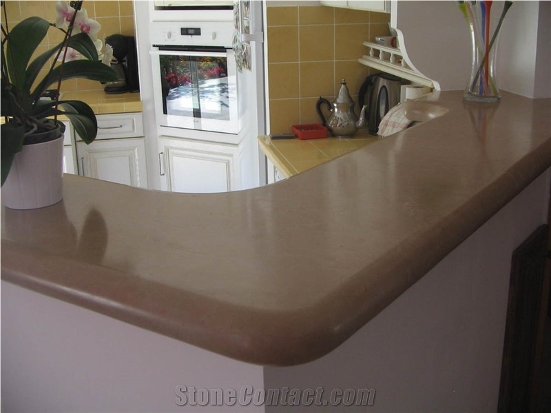 Laval Du Tarn Limestone Satin Kitchen Countertop