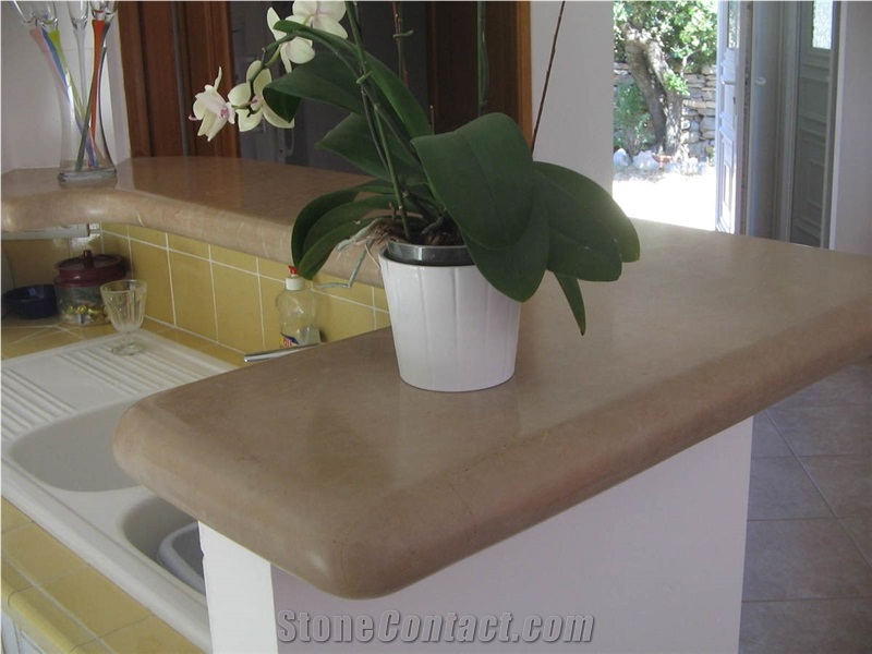 Laval Du Tarn Limestone Satin Kitchen Countertop