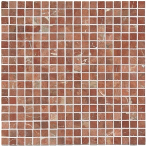 Rosso Alicante Marble Mosaic Rosso Alicante Marble Mosaic
