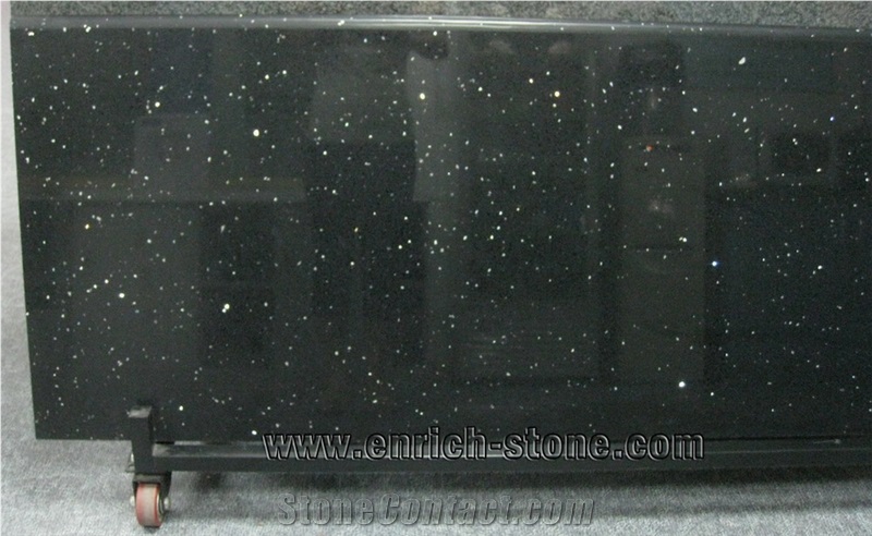 Black Quartz Stone Countertops,Black Engineered Quartz Stone Kitchen Countertops