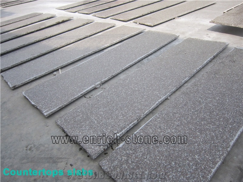 G664 Bainbrook Brown Granite Countertops Slabs