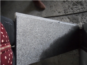 G684 Fuding Basalt, China Black Basalt , Black Pearl Flamed Stairs/Staircase/Steps/ Stair Treads