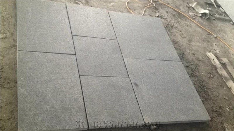 G684 Fuding Black, China Black Basalt, Black Pearl, Black Beauty Swimming Pool Coping Tiles, Pool Edges, Pool Decks, Swimming Pool Pavers, Pool Surround, Borders, Pavement
