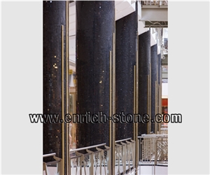 G684 Fuding Black,China Black Basalt,Black Pearl Mosaic/Wall Cladding/ Façade/Flooring Tiles/Wall Panels
