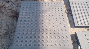 G684fuding Black,Chinablack Basalt,Black Pearl Natural Stone Tactile/Blind Pavers/Warning Tiles/Driveway Paving Stone