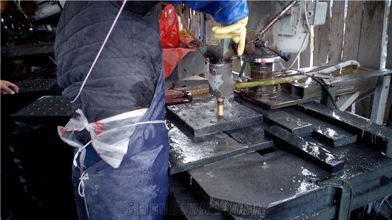 G684fuding Black,Chinablack Basalt,Black Pearl Natural Stone Tactile/Blind Pavers/Warning Tiles/Driveway Paving Stone