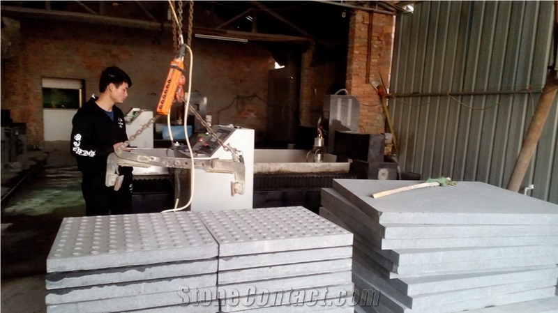 G684fuding Black,Chinablack Basalt,Black Pearl Natural Stone Tactile/Blind Pavers/Warning Tiles/Driveway Paving Stone