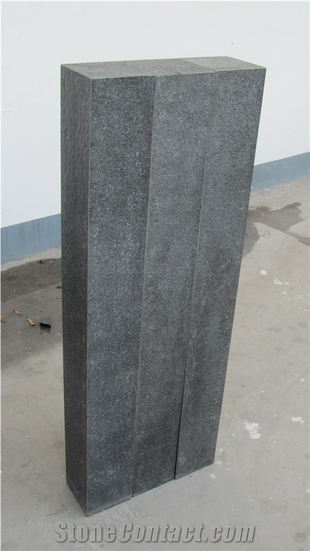 New G684/Chinese Black Basalt/Nordland Basalt Flamed&Brushed/Antique Palisades /Columns for Landscaping