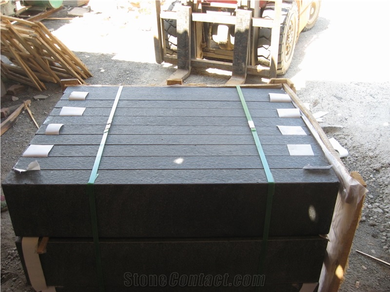 New G684/Chinese Black Basalt/Nordland Basalt Flamed&Brushed/Antique Palisades /Columns for Landscaping