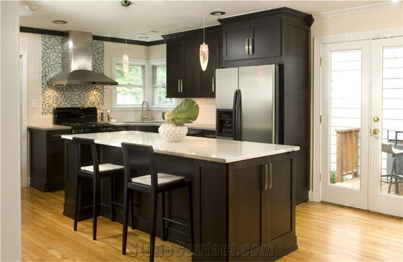 Beautiful and Durable Quartz Stone Kitchen Countertop Easy-To-Clean and Resistant to Stains,Heat and Scratches Directly from China Manufacturer at Good Price Thickness 20/30mm