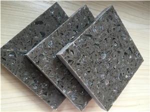 Bst Golden Series Oem Quartz Stone Slabs and Tiles Service for Countertop with Bright Surface,Easy Wipe,Easy Clean,Slab Size 3200*1600 or 3000*1400