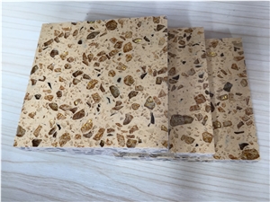 China Golden Series Engineered Corian Stone Slab,Resistant to Stains,Heat and Scratches for Multifamily/Hospitality Projects,Combines Performance and Design for Flooring&Walling&Countertop