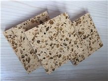 Cut to Size&Prefab Quartz– Great Choices in Kitchen Counter Top Vanity Top with Iso/Nsf Certificate Using Recycled Materials No Radiation Golden Series Normally Produced Slab Size 118*55 and 126*63