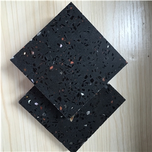 Export-Oriented Wholesaler Of Man-Made China Black Quartz Stone Tiles & Slabs,More Durable Than Granite,Thickness 2/3cm with the Perfect Final Touch,A Great Fit for Multifamily/Hospitality Projects