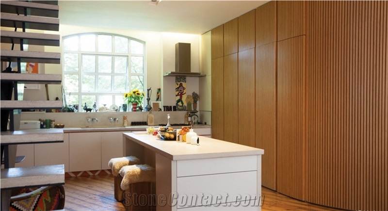 High Strength & Durablility Quartz Stone Kitchen Countertop for Solid Surface and Countertop Standard Sizes 108*26inch at Cheap Price