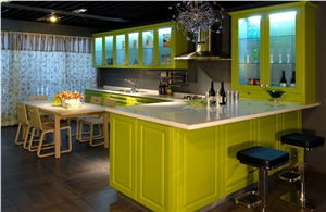Luxury and Exquisite Design in Solid Color Quartz Countertop Directly from China Manufacturer at Competitive Pricing Standard Slab Size 118*55 and 126*63 More Durable Than Granite Thickness 2/3cm