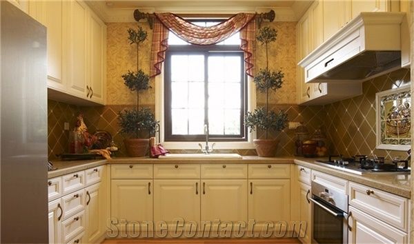 Luxury and Exquisite Design Of China Pure White White Quartz Stone Cpuntertops with Bright Surface for Prefab Countertops Nonporous More Durable Than Granite Countertops Slab Size 3200*1600 or 3000*14