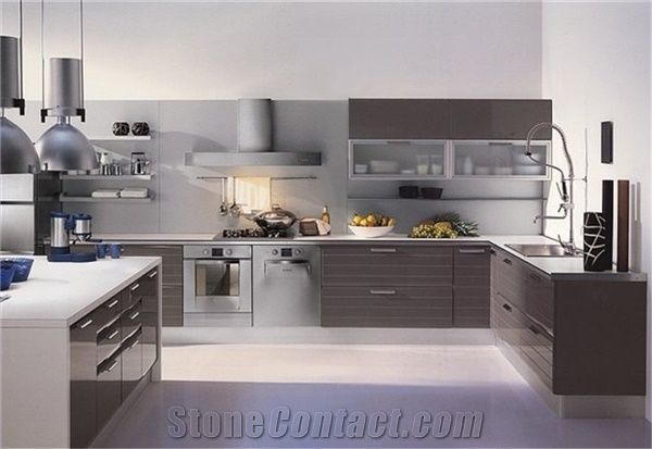 Luxury and Exquisite Design with China Pure White Engineered Quartz Stone Bathroom Tops with Iso/Nsf Certificate for Cut-To-Size Countertop in Standard Size 3000*1400mm and 3200*1600mm with Thickness 