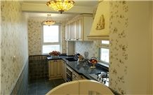 Noble Black Quartz Stone Solid Surface Countertop Non-Porous and Easy to Clean and Maintain Directly from China Manufacturer with Iso/Nsf Certificate at Good Price with Thickness 20/25/30mm, Black Qua