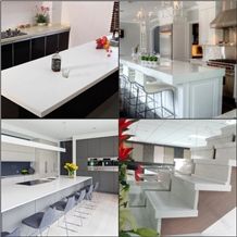 Noble Quartz Stone Solid Surface Non-Porous and Easy to Clean Directly from China Manufacturer with Iso/Nsf Certificate More Durable Than Granite Normally Produced Standard Countertop Size 108*26inch