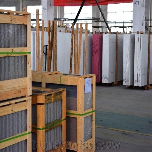 Wholesaler Of China Black Quartz Stone Tiles & Slabs for Kitchen Counter Top and Tabletops Resistant to Stains,Heat and Scratches,Qualified for European Standards,More Durable Than Granite,Thickness 2