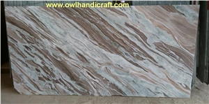 Owl Multicolour Brown Marble; Medusa Multicolour Marble, Fancy Brown Multi