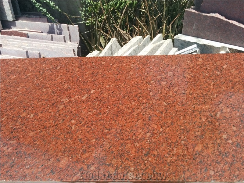 New Imperial Red Granite Slabs & Tiles, India Red Granite