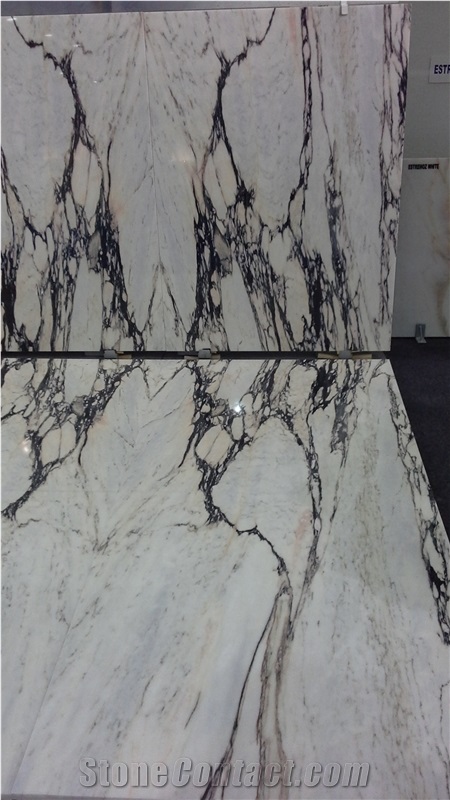 Vulcanatta Marble Tiles & Slabs, Paonazzo Gold, White Portugal Marble