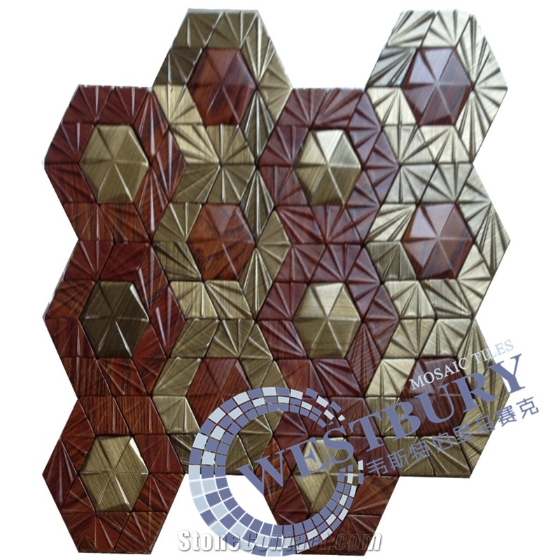 Kitchen Mosaic Tile,Mosaic,Metal Mosaic