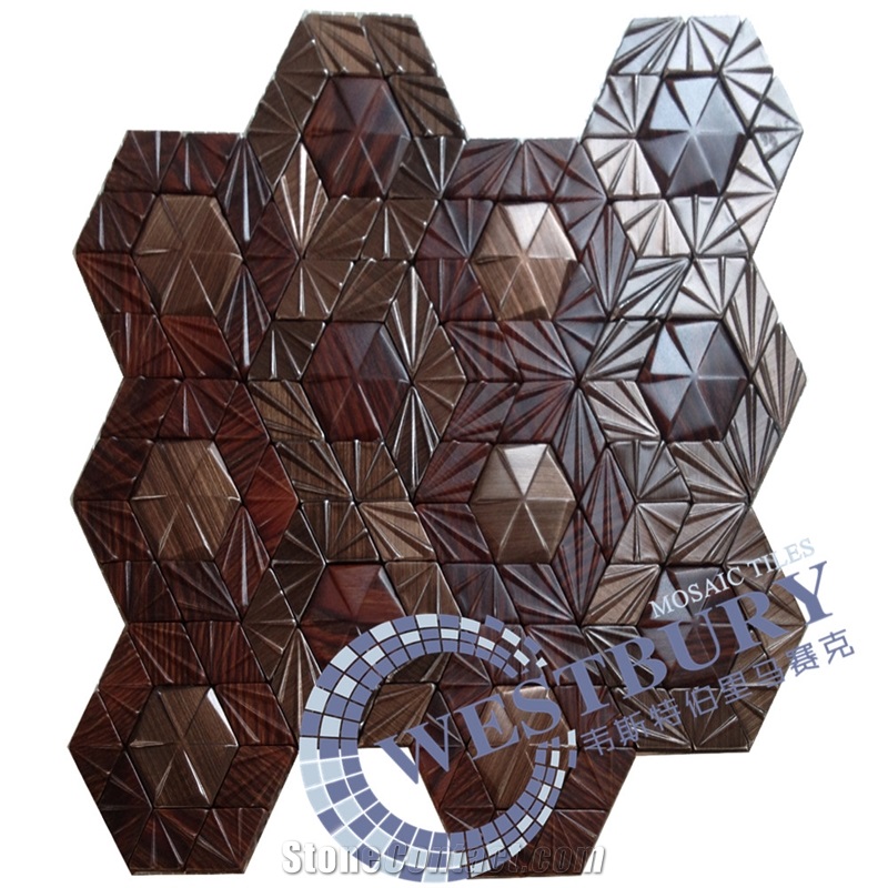 Kitchen Mosaic Tile,Mosaic,Metal Mosaic