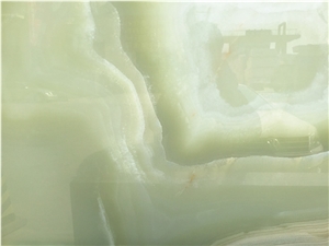 3000x2750mm Natural Jade Light Green Onyx Slabs & Tiles, Iran Green Onyx