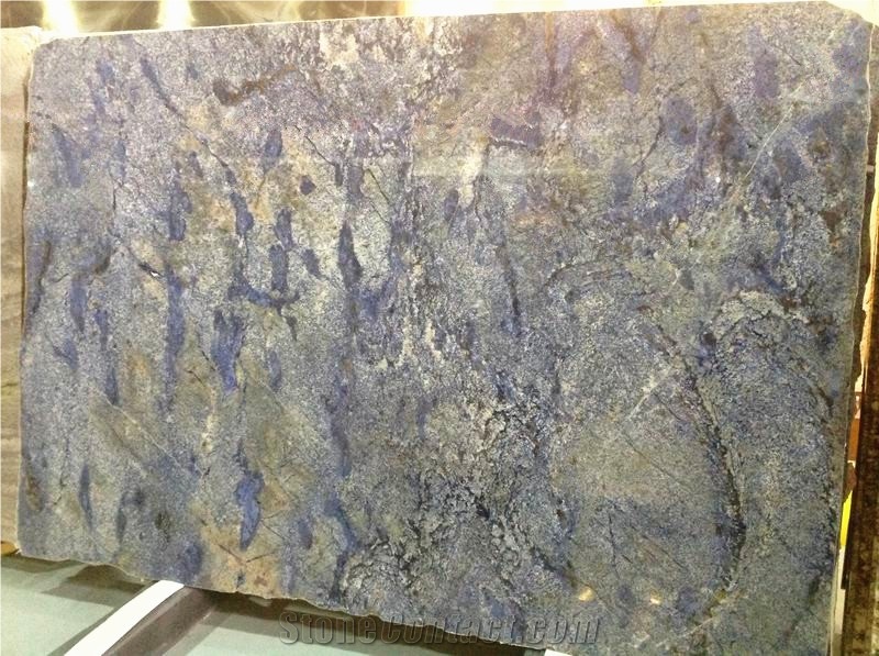 Azul Bahia Granite Stone Tiles, Brazil Blue Granite