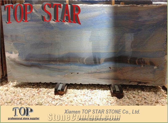Azul Macaubas Quartzite Tiles