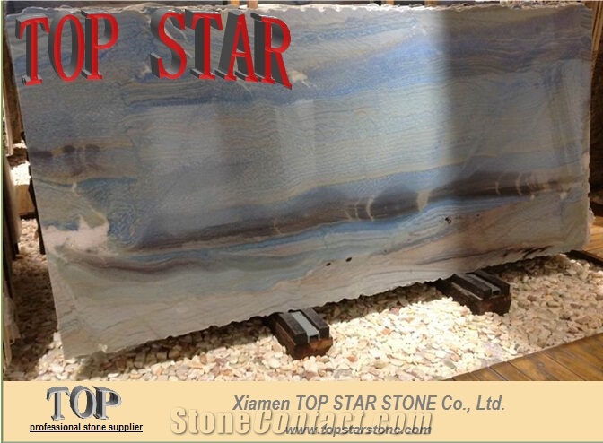 Azul Pegaso Granite Tiles, Brazil Blue Granite
