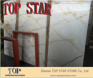 Gold Vein Spider Onyx Marble Slabs