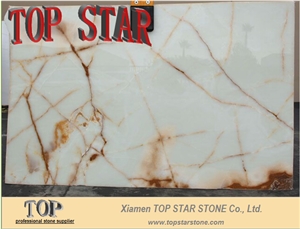 Gold Vein Spider Onyx Marble Slabs
