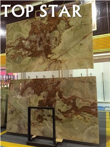 Iran Green Onyx Slabs & Tiles, Wall Covering Tiles