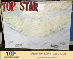 Light Green Onyx for Translucent Wall Panel Decoration