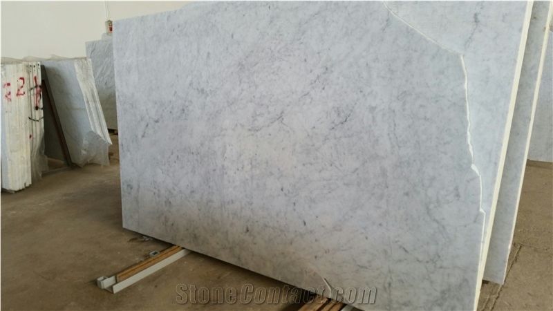 Bianco Carrara Unito D Marble Floor Tiles, Wall Covering Tiles, White Italy Marble Tiles & Slabs