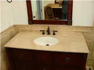 Beige Botticino Classico Marble Bathroom Countertops & Vanity Tops Beige Botticino Classico Marble Bathroom Countertops & Vanity Tops