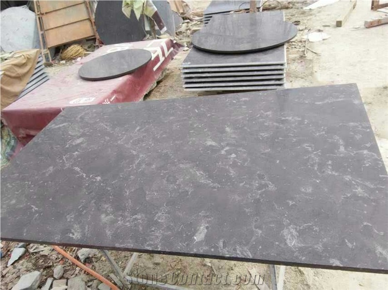 China Blue Limestone Slabs & Tiles,China Blue Limestone Walling/Flooring