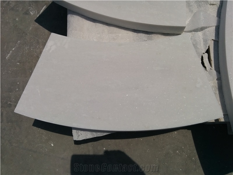 Pure White Marble/Snow Marble/China White Marble Varved Wall Tiles
